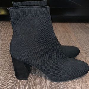 Black Heeled Boots